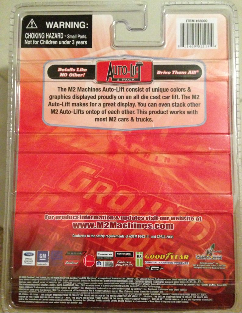 M2 Auto-Lift 2 Pack - Auto-Lift toy car collectible - Main Image 2