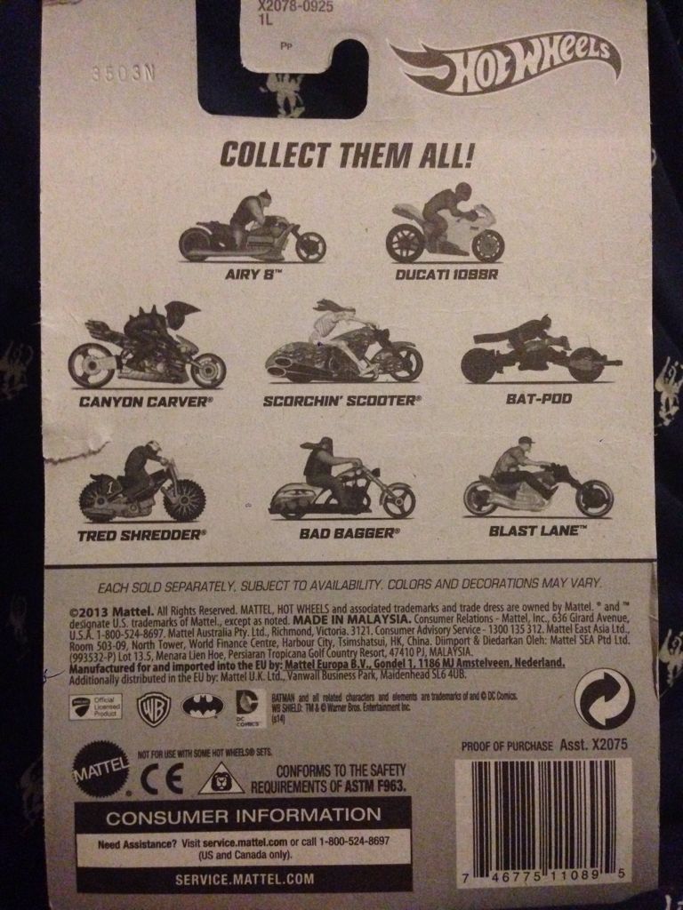 Airy 8 - MOTOS CITY 14 toy car collectible - Main Image 2
