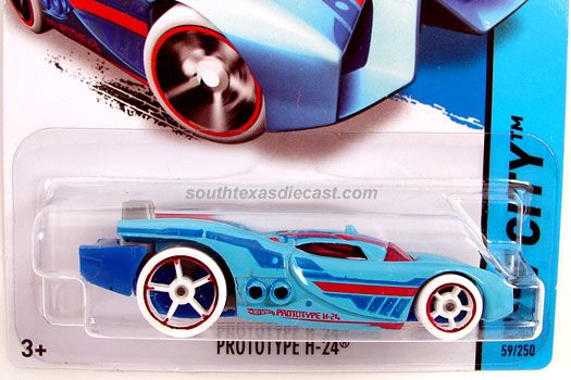 Prototype H-24 - HW City/Future Fleet toy car collectible - Main Image 1