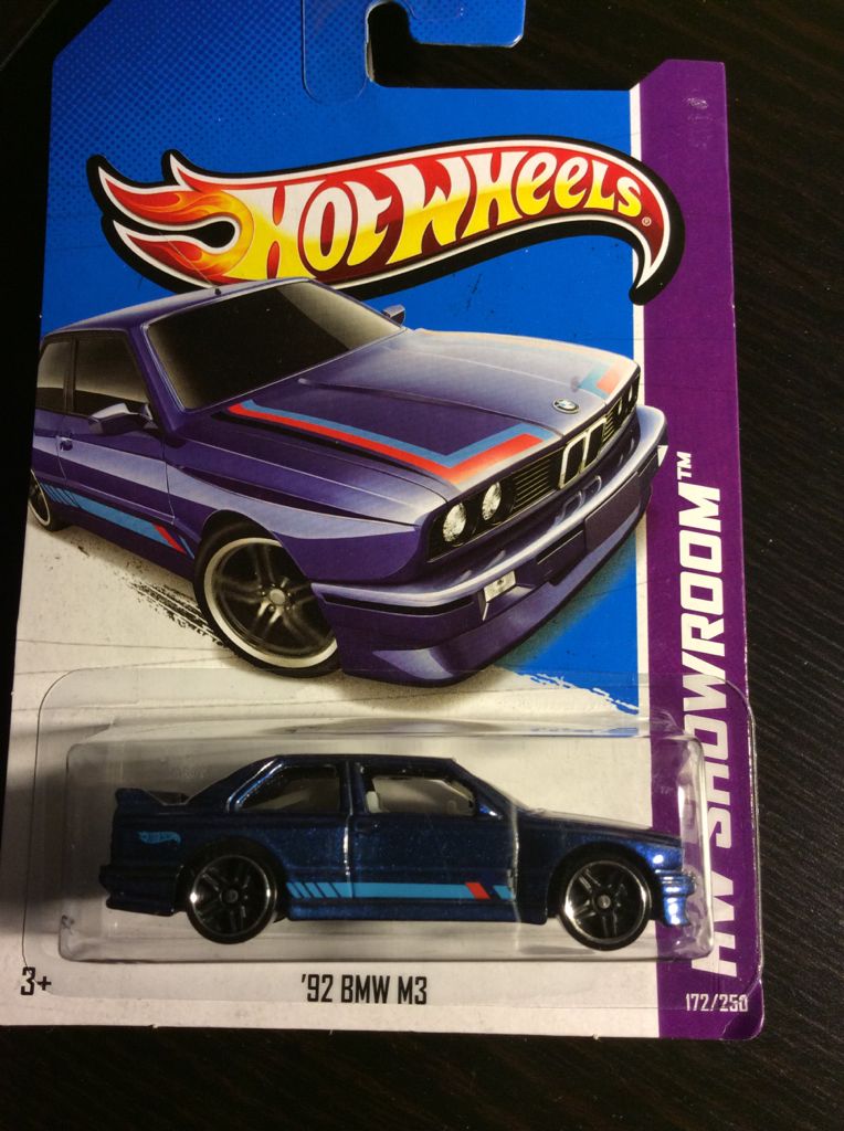 1992 BMW M3 - 2013 HW Showroom - All Stars toy car collectible - Main Image 1