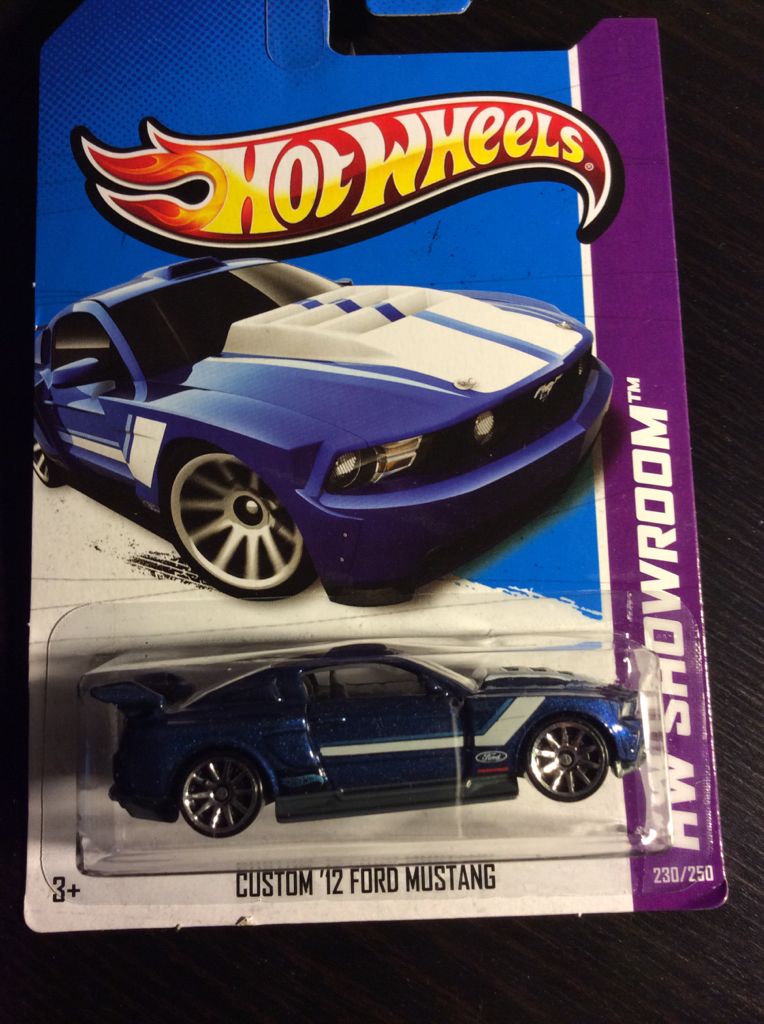 Custom ’12 Ford Mustang - HW Showroom toy car collectible - Main Image 1