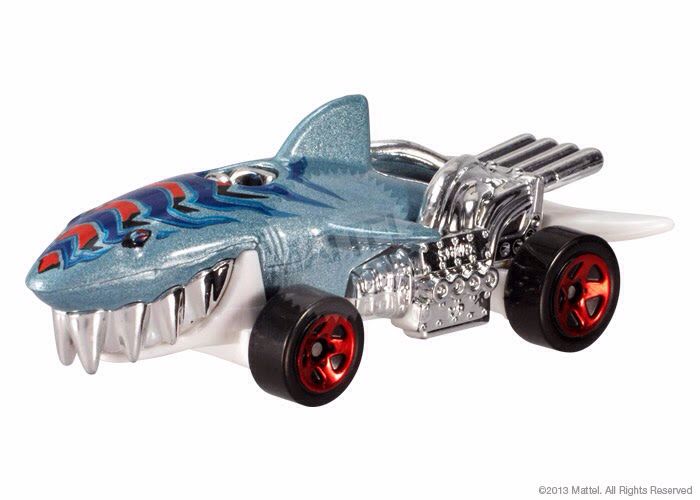 Sharkruiser - HW City - Street Beasts toy car collectible - Main Image 2