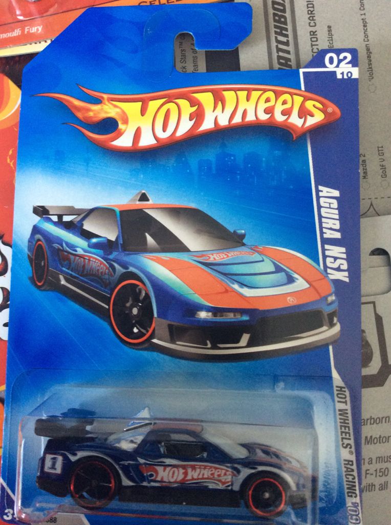 2001 Acura NSX - Hot Wheels Racing toy car collectible - Main Image 1