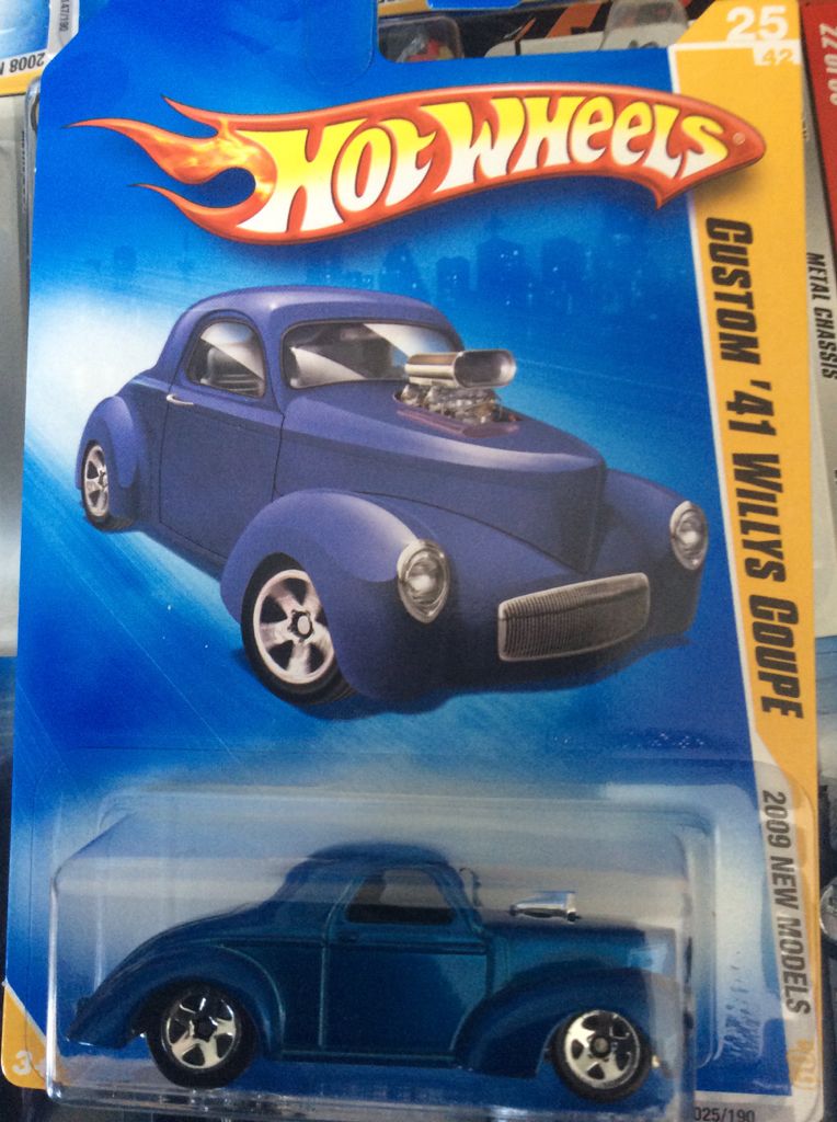 Custom ’41 Willys Coupe - HW Premiere toy car collectible - Main Image 1