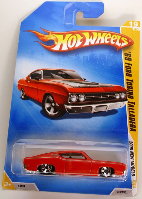 Ford Torino Talladega ‘69 - 2008 - HW First Editions toy car collectible - Main Image 1