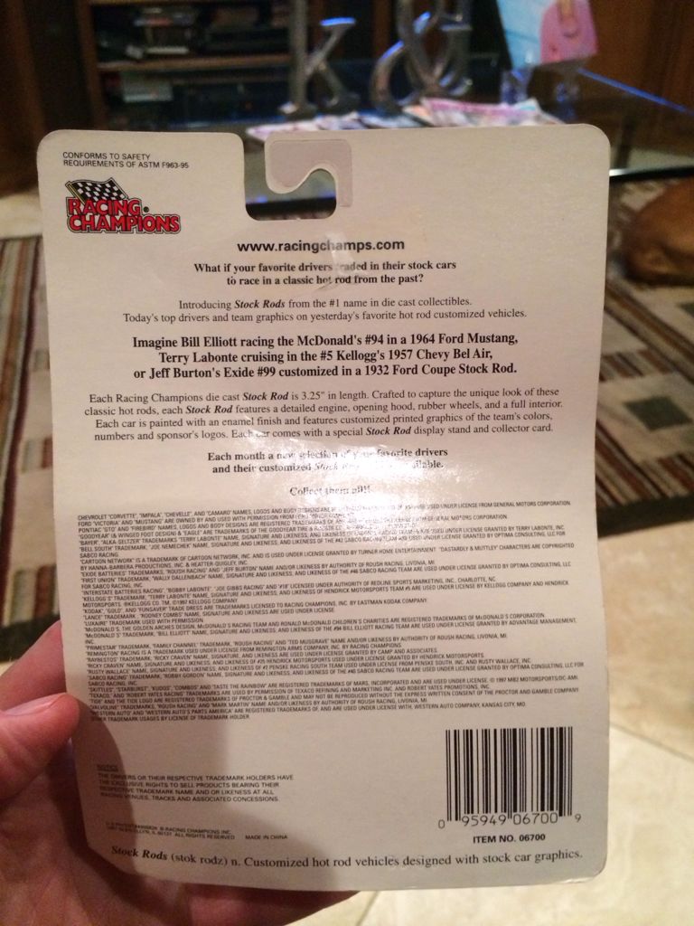 Racing Champions Stock Rods - RC Stock Rods toy car collectible - Main Image 2