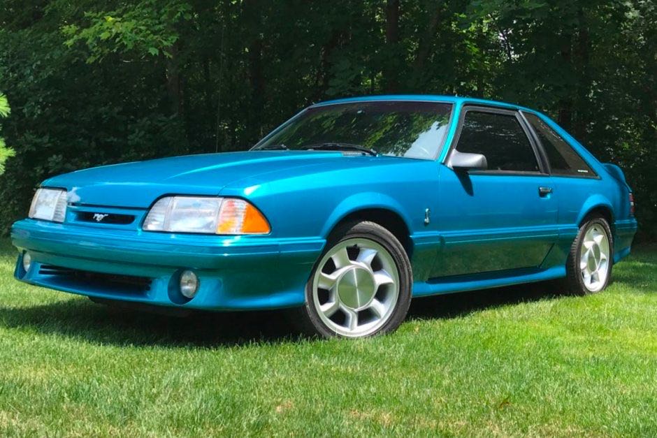 1993 Ford SVT Cobra - All Stars Red toy car collectible - Main Image 2