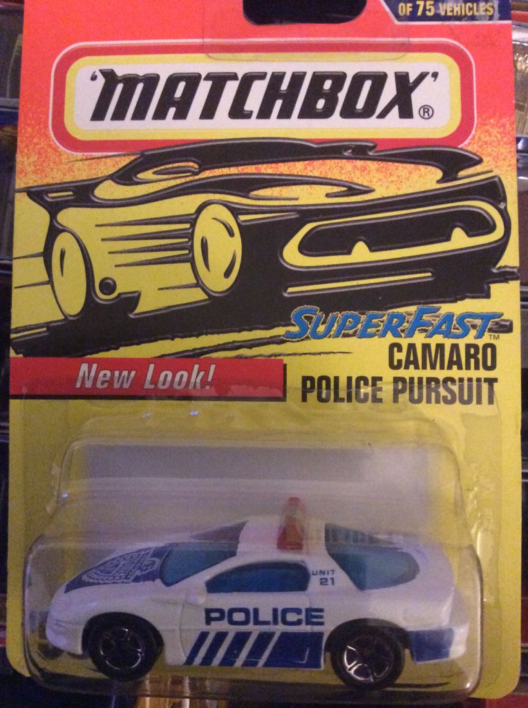 Camaro Police Pursuit  toy car collectible - Main Image 1