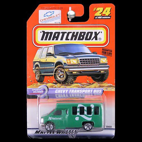 Chevy Transport Bus - Speedy Delivery toy car collectible - Main Image 1