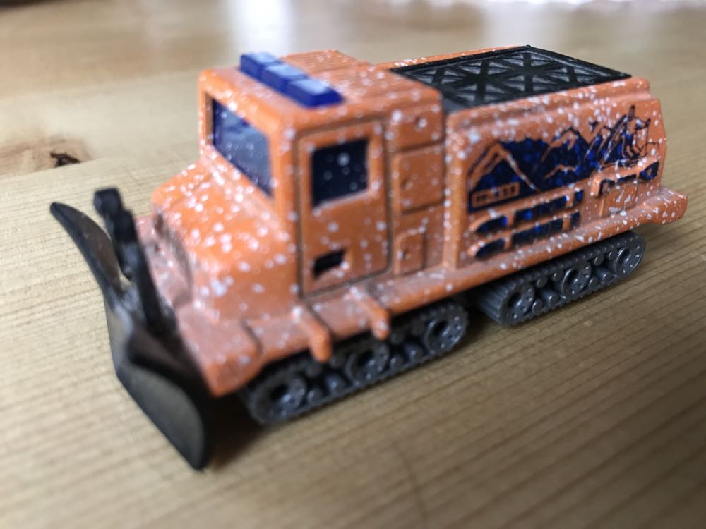 Snow Groomer - MBX Wilderness Adventure toy car collectible - Main Image 2