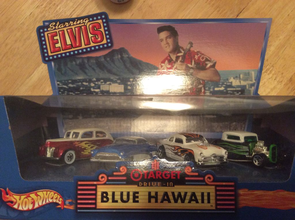 Target Elvis 4 Pack  toy car collectible - Main Image 1