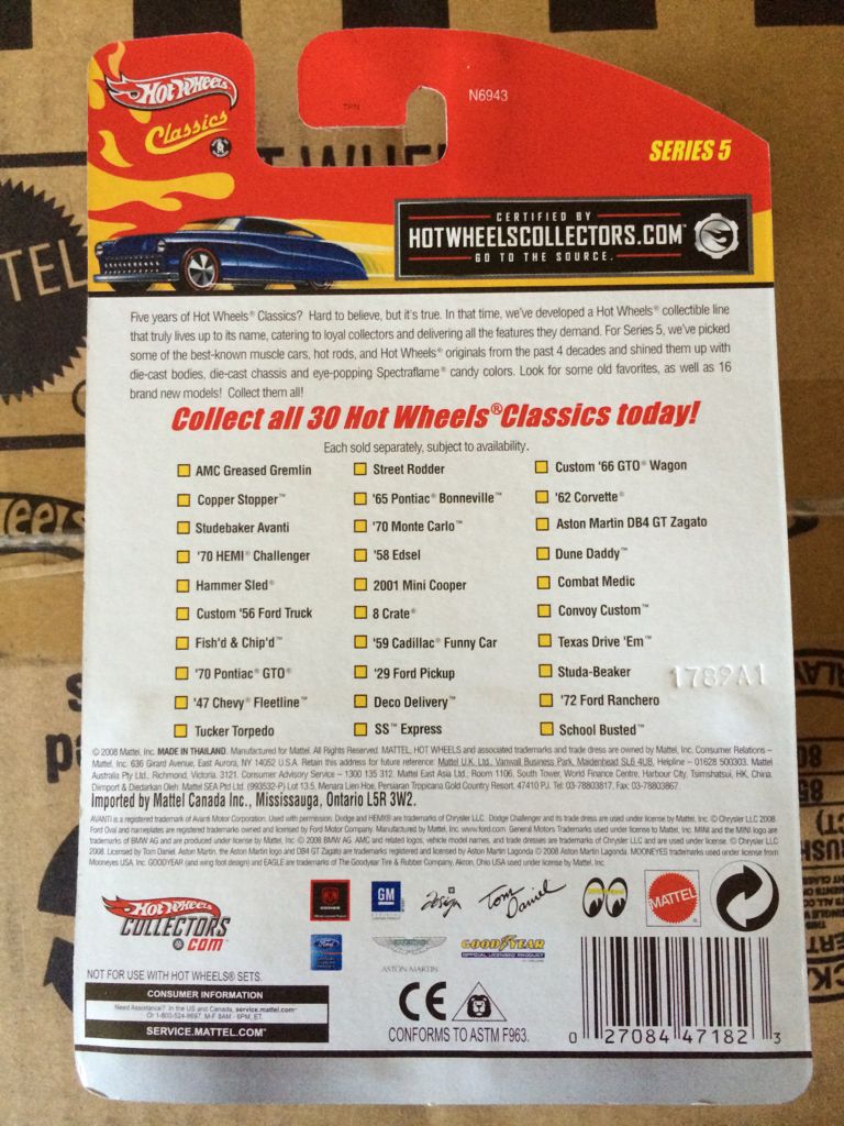 Amc Greased Gremlin - Classics - 0026 - HW Classics Series 5 toy car collectible - Main Image 2