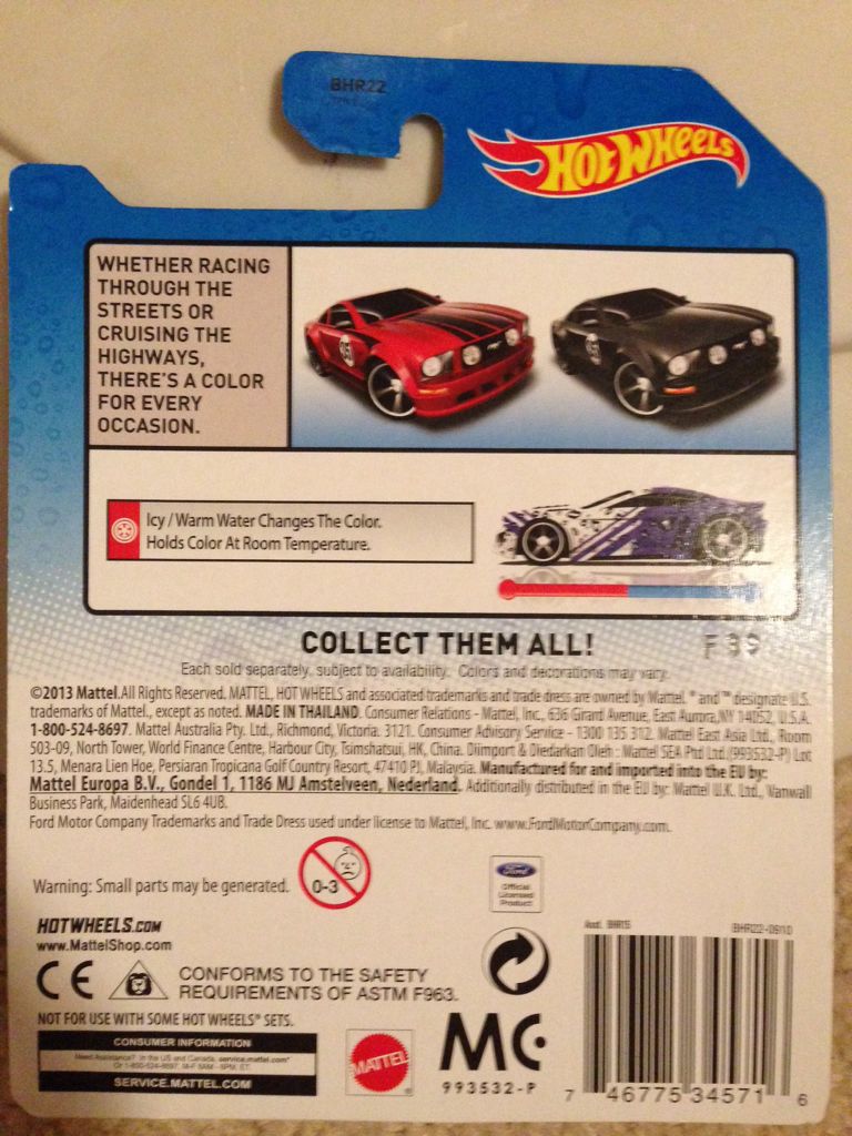 Hot Wheels - City Color Shifters toy car collectible - Main Image 2