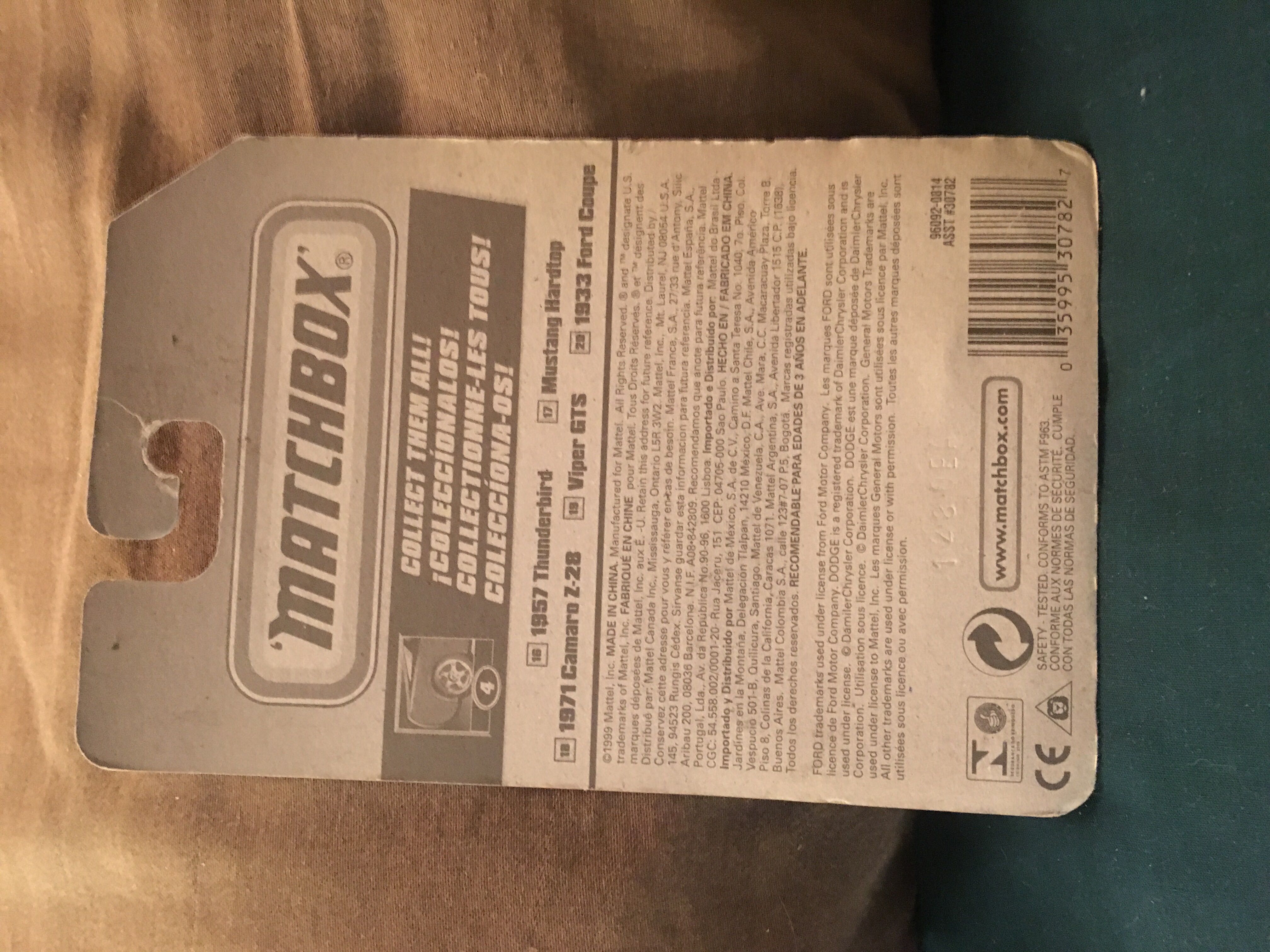 Matchbox Viper GTS  toy car collectible - Main Image 2