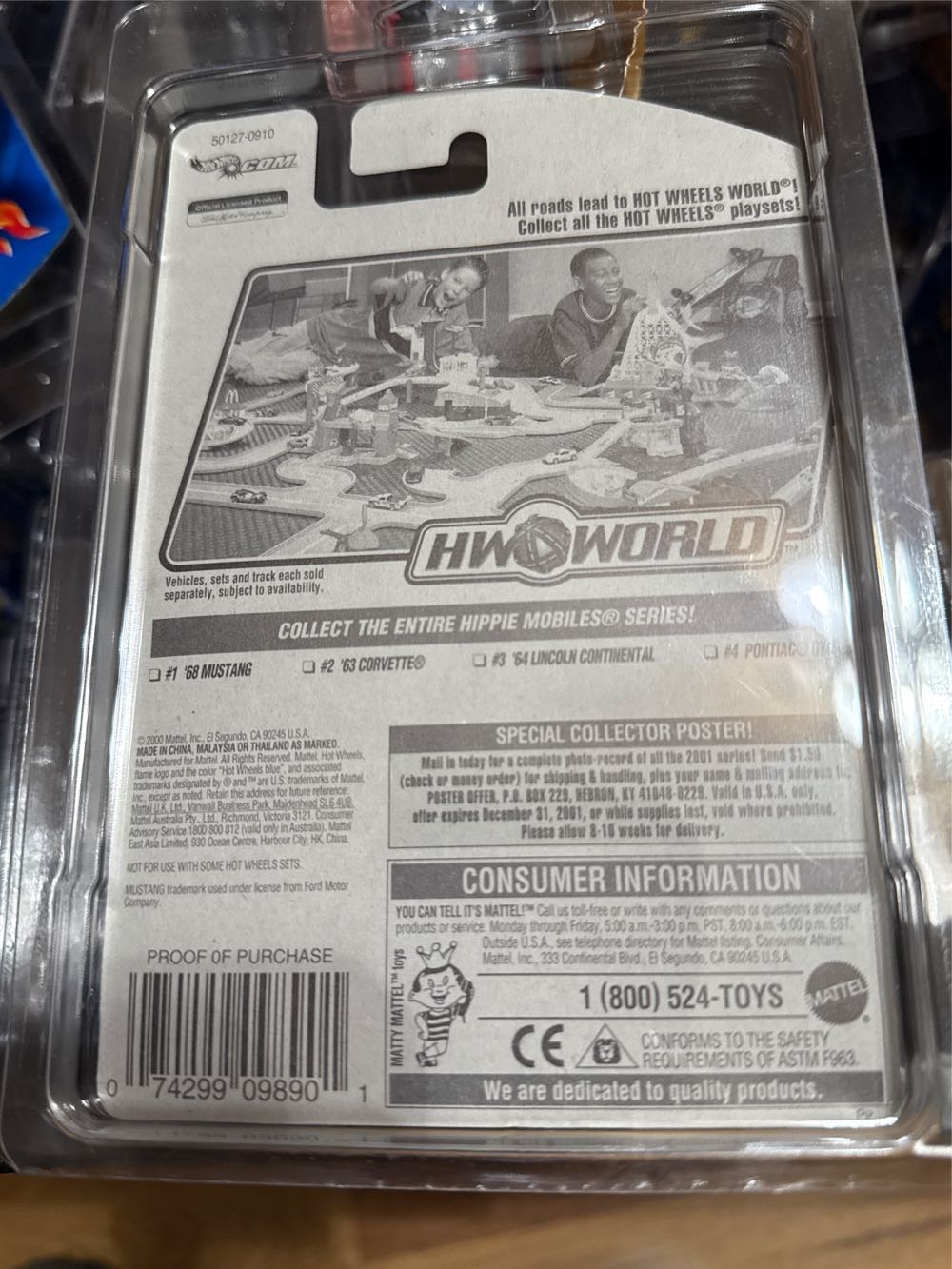 ‘68 Mustang - Hippie Mobile Series toy car collectible - Main Image 3