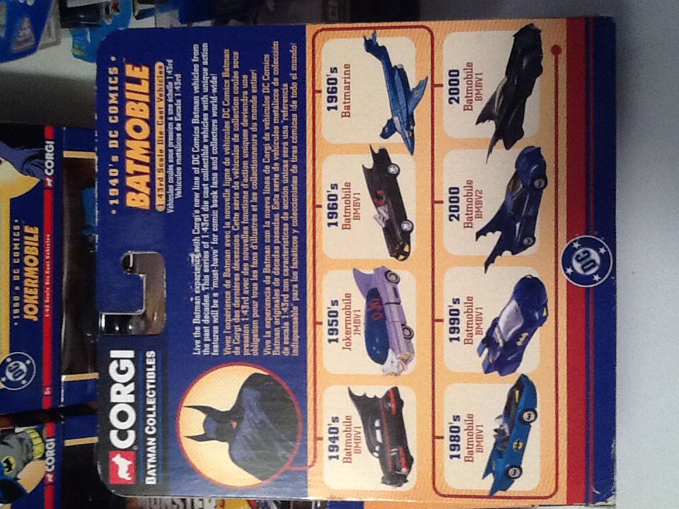 1940’s Batmobile  toy car collectible - Main Image 2