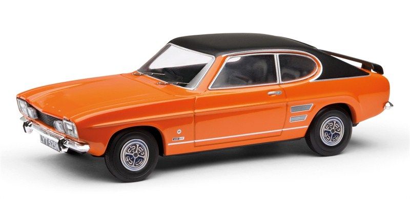 Ford Capri Mk1 1600gt Xlr Vista Orange  toy car collectible - Main Image 1