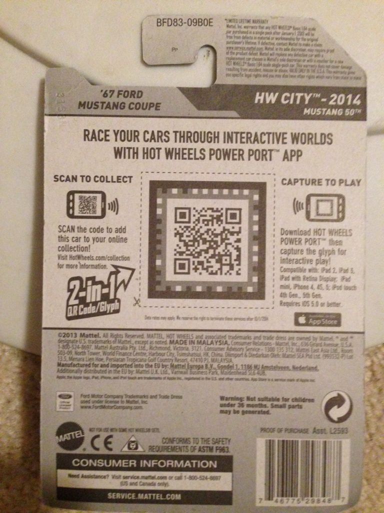 1967 Mustang Coupe - City toy car collectible - Main Image 2