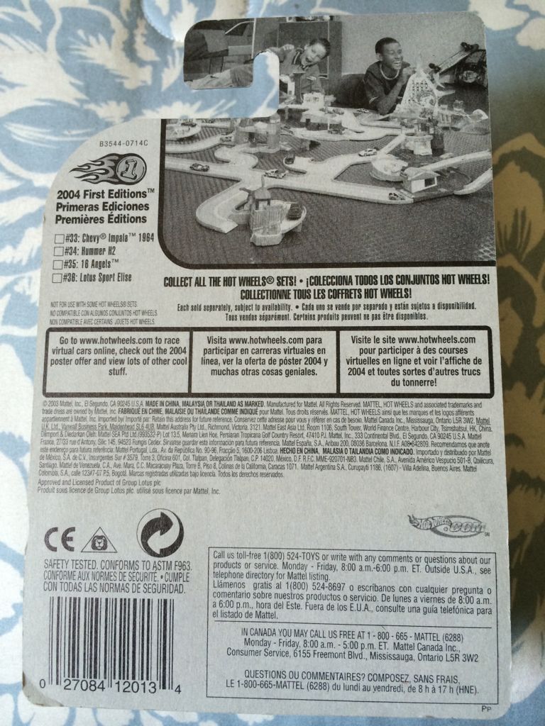 Lotus Sport Elise - 2004 FIRST EDITION toy car collectible - Main Image 2