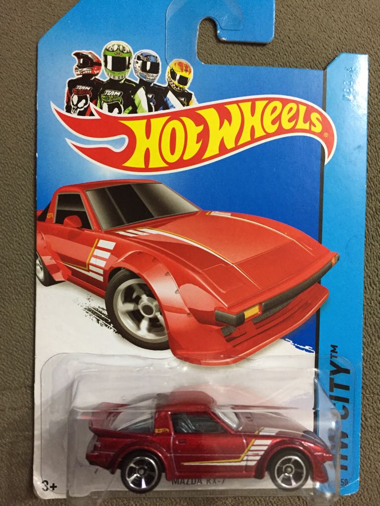 Mazda RX-7 - Hot Wheels 9 Car Gift Pack Night Burnerz toy car collectible - Main Image 2