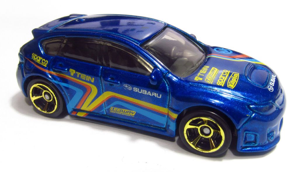 2011 Subaru WRX STI - HW City: Night Burnerz toy car collectible - Main Image 2