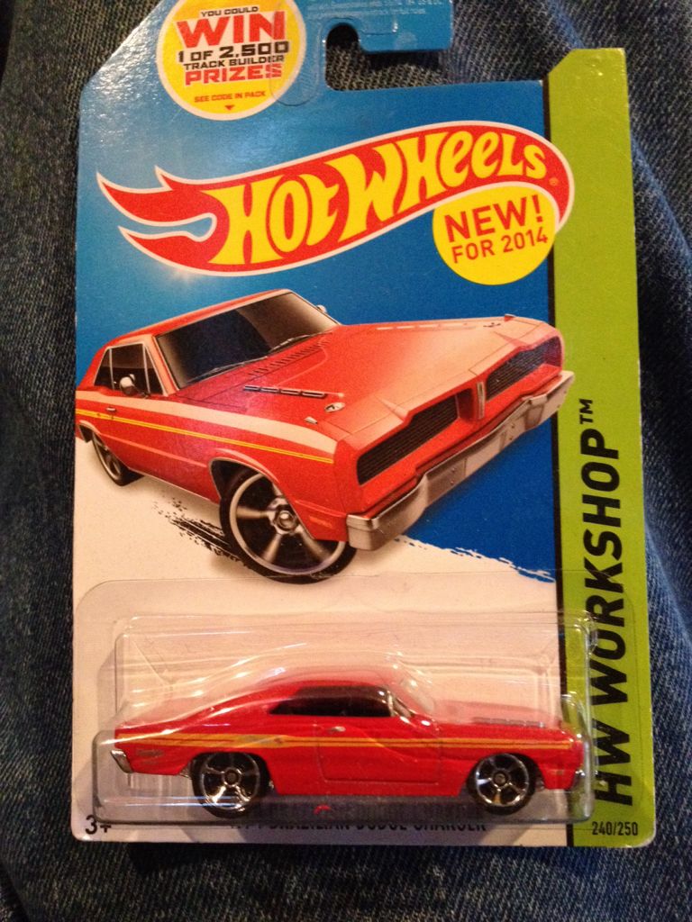 1974 Brazilian Dodge Charger - ’14 HW Workshop toy car collectible - Main Image 2