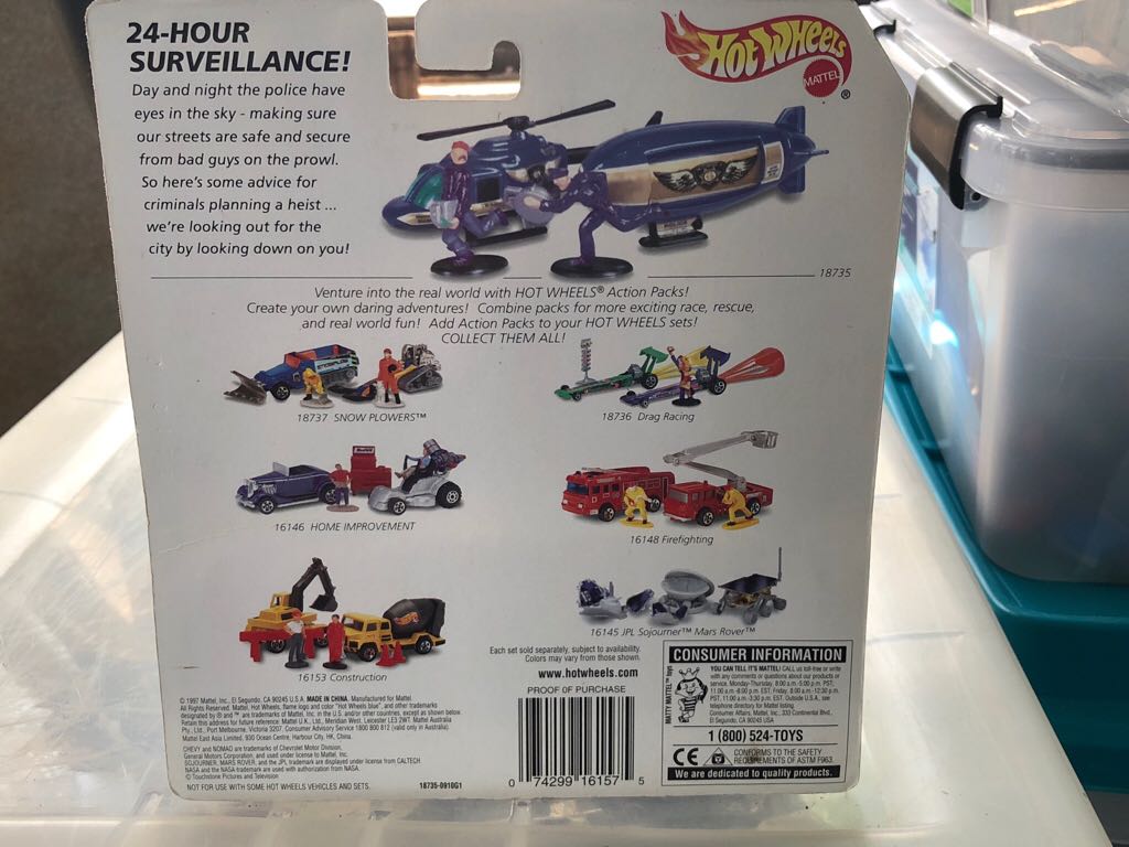 Sky Search - Action Pack toy car collectible - Main Image 2