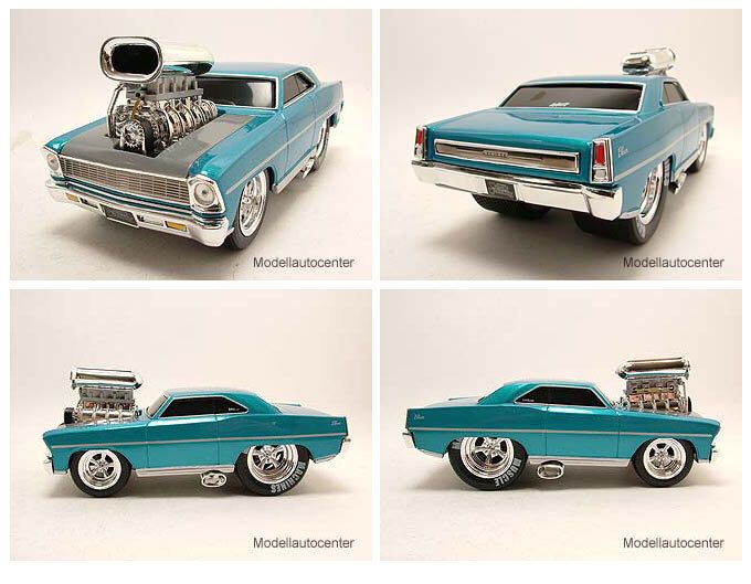 1967 Chevrolet Nova SS - Muscle Machines toy car collectible - Main Image 2