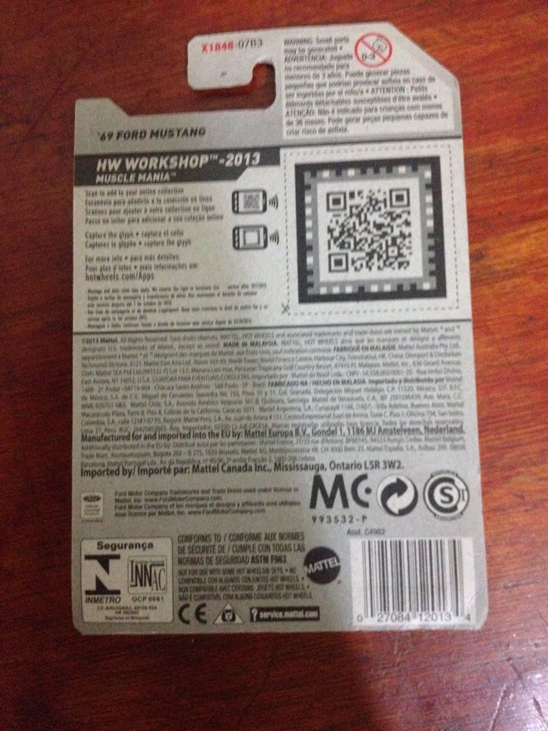 ’69 Ford Mustang - 232/250 toy car collectible - Main Image 2