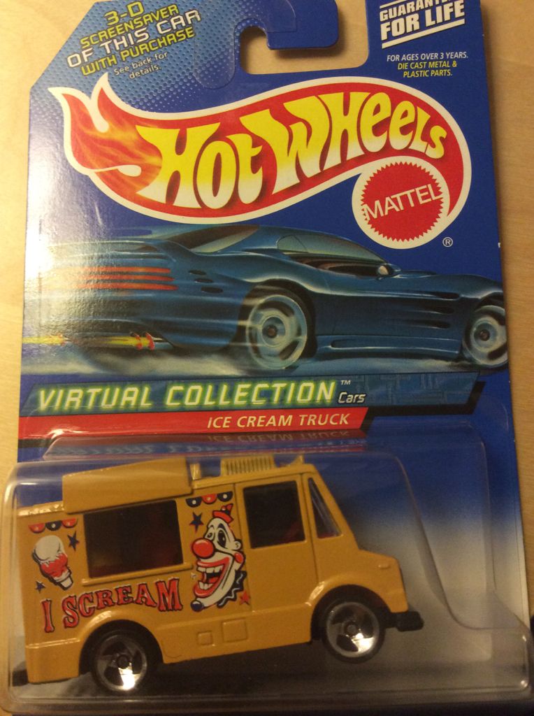 Ice Cream Truck - Virtual Collection toy car collectible - Main Image 1