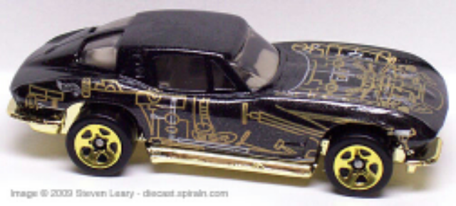 Chevy Corvette ’63 - X-Ray Cruiser Series toy car collectible - Main Image 2