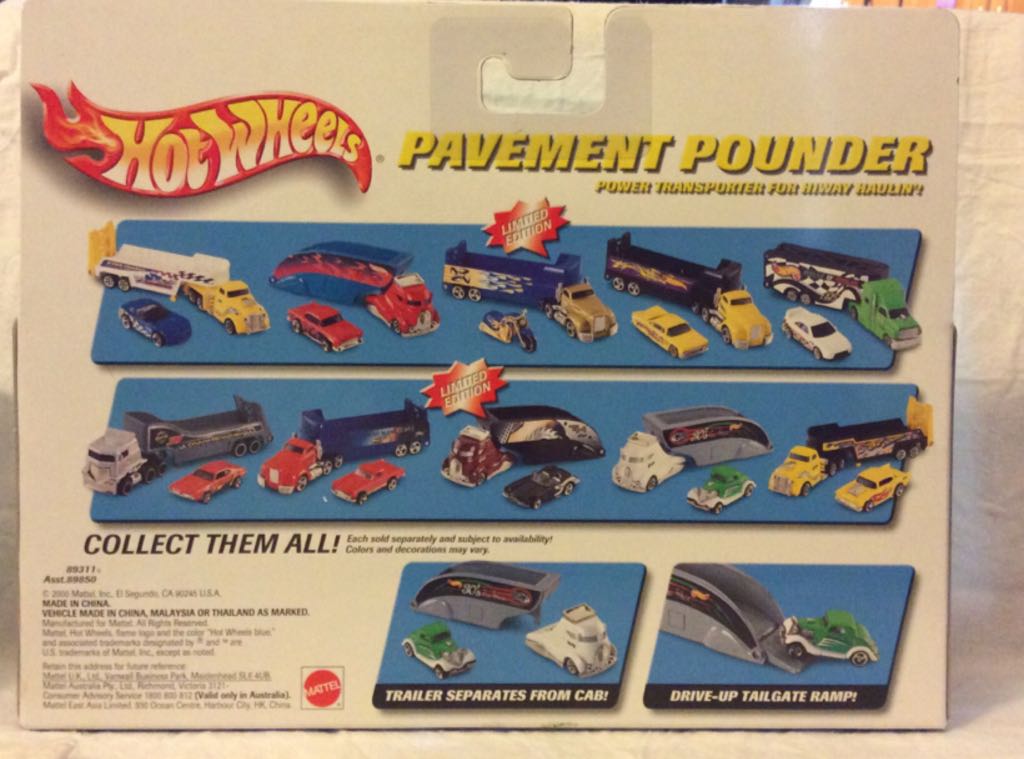 HW Pavement Pounder - HW Pavement Pounders toy car collectible - Main Image 2