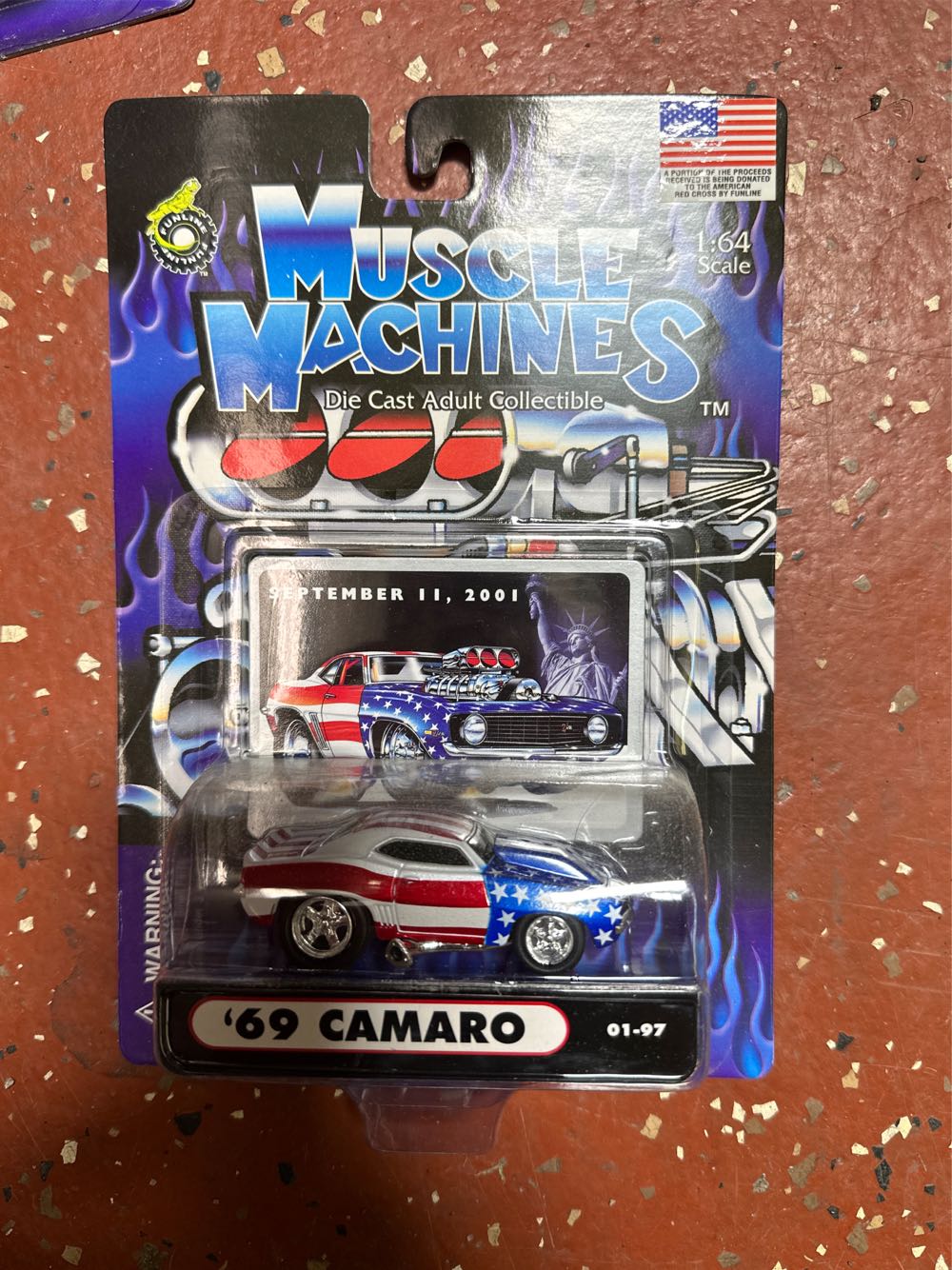 ‘69 Camaro Muscle Machines  toy car collectible - Main Image 2