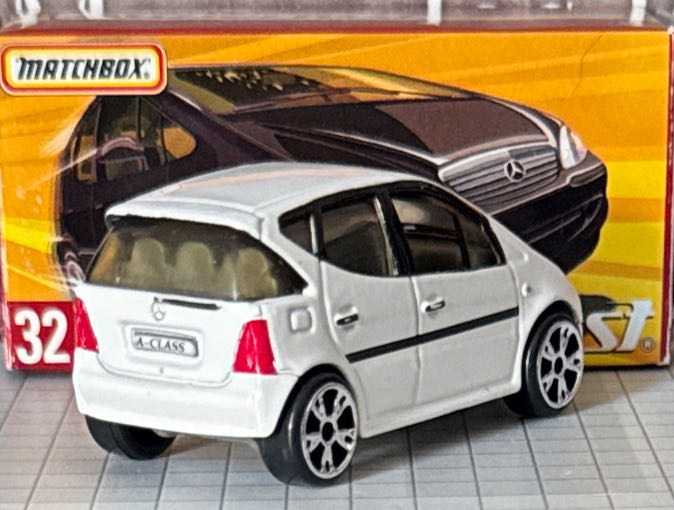 Mercedes A-Class - MBX Superfast toy car collectible - Main Image 3