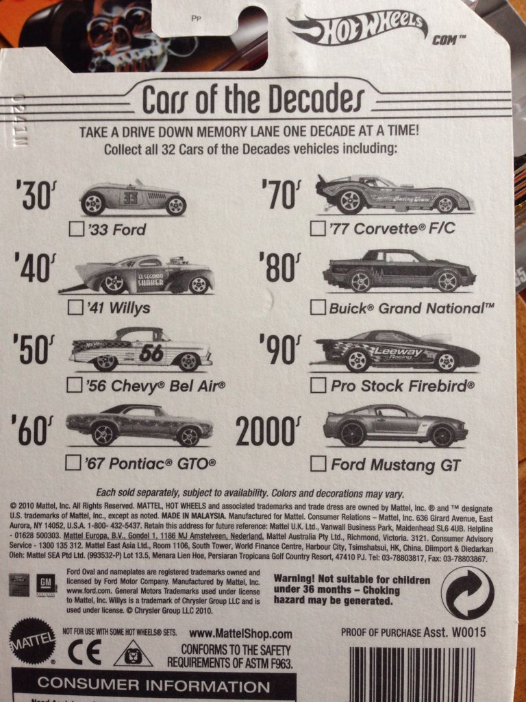 Ford Mustang GT - 2000’s toy car collectible - Main Image 2