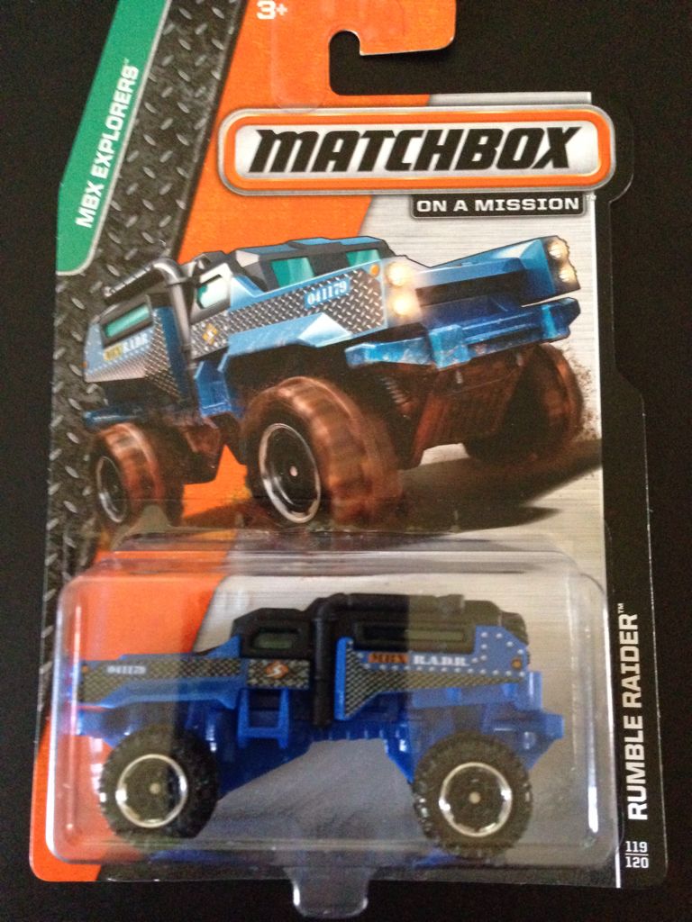 Rumble Raider - MBX Explorers toy car collectible - Main Image 1