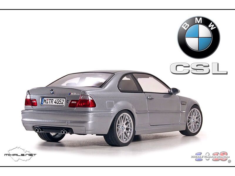 BMW E46 M3 CSL - Performance toy car collectible - Main Image 2