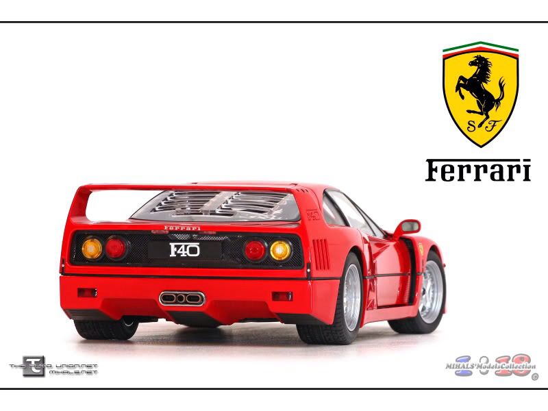 Ferrari F40  toy car collectible - Main Image 2