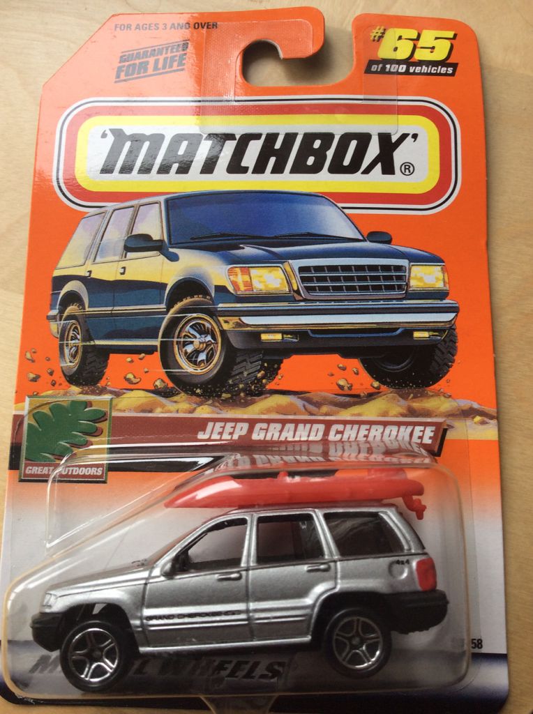 Jeep Grand Cherokee - Great Outdoors toy car collectible - Main Image 1