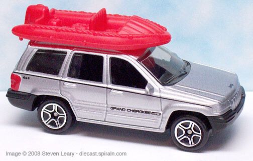 Jeep Grand Cherokee - Great Outdoors toy car collectible - Main Image 2