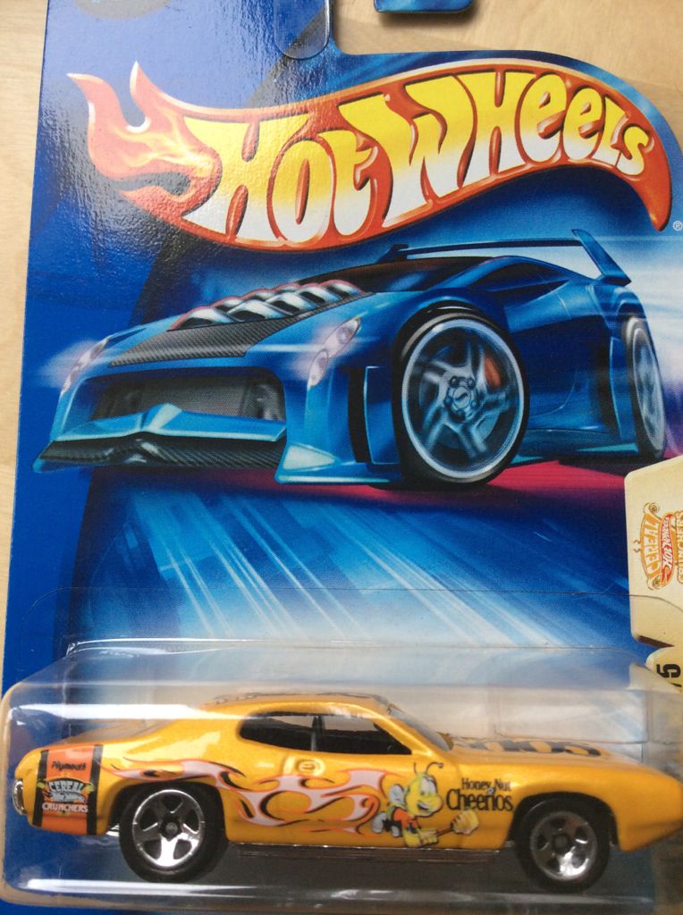 Plymouth GTX 1971 - Cereal Crunchers toy car collectible - Main Image 1