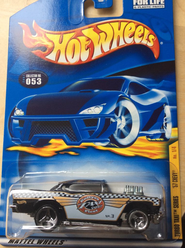 ’57 Chevy - Turbo Taxi Series toy car collectible - Main Image 1