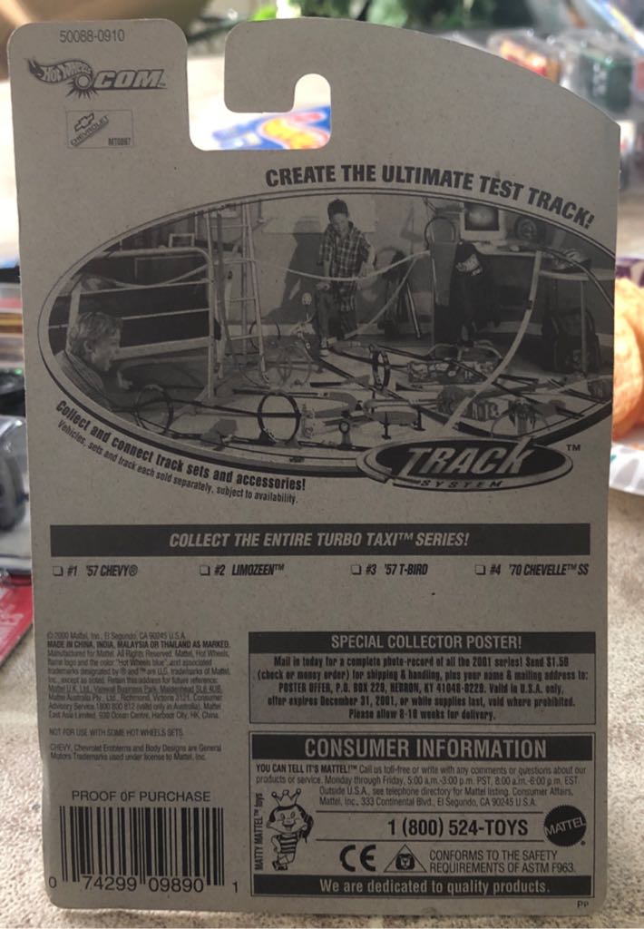 ’57 Chevy - Turbo Taxi Series toy car collectible - Main Image 2