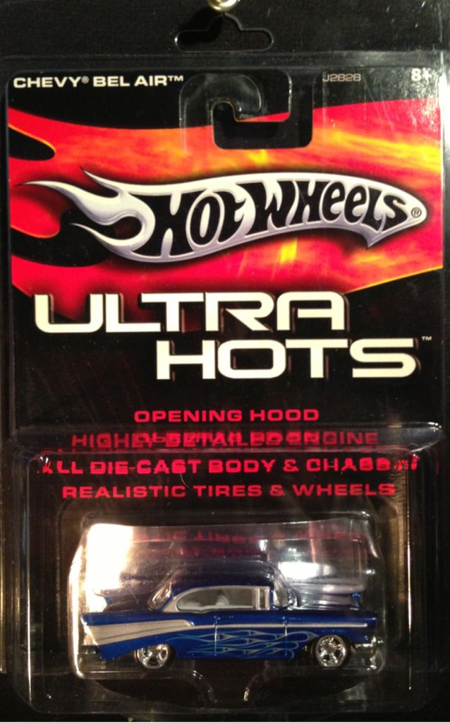 Ultra Hots ’57 Chevy Bel Air - 2006 Ultra Hots toy car collectible - Main Image 1