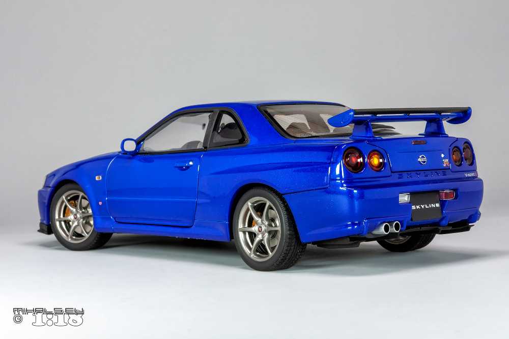 Nissan R34 GT-R Skyline - Millennium Edition toy car collectible - Main Image 4