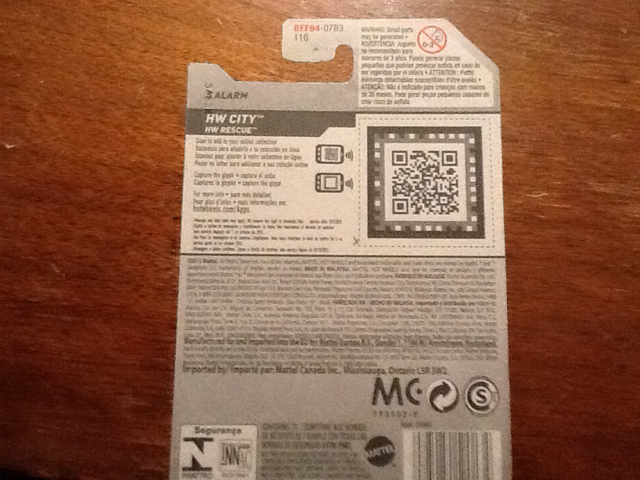 5 Alarm - HW Rescue toy car collectible - Main Image 2