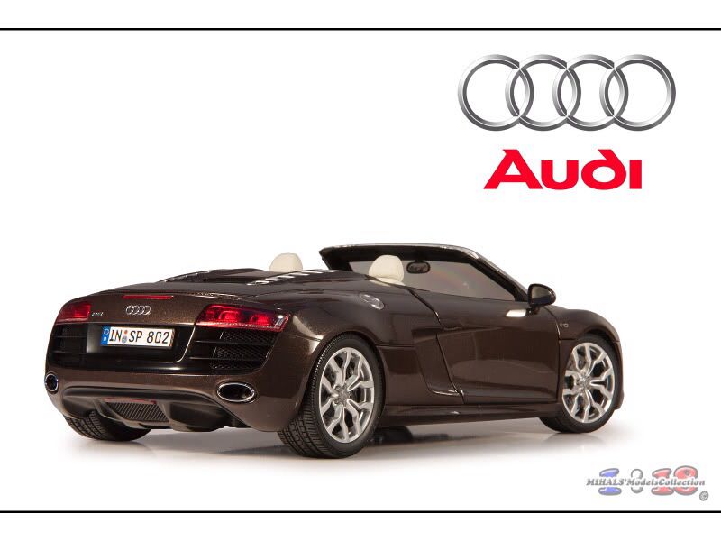 Audi R8 V10 Spyder - Dealer Edition toy car collectible - Main Image 2