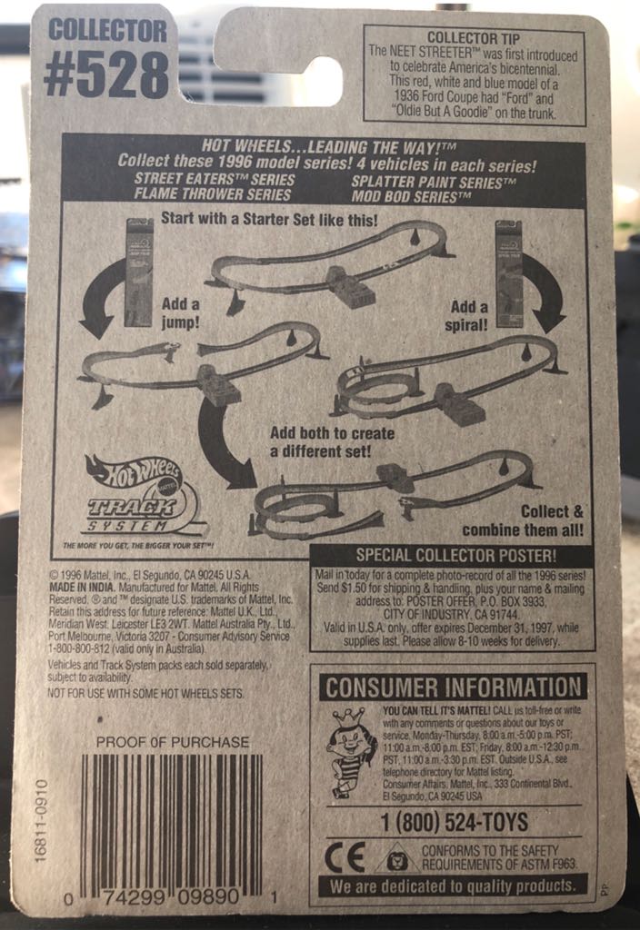 Beach Blaster - 1997 Hot Wheels toy car collectible - Main Image 2