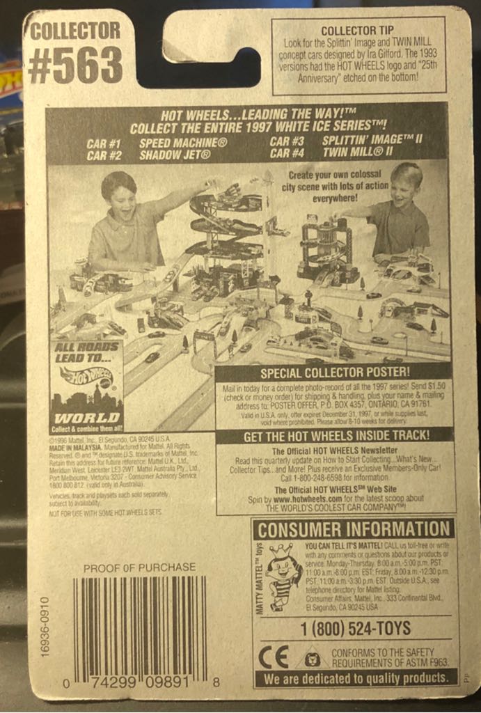 Splittin’ Image II - 1997 White Ice toy car collectible - Main Image 2