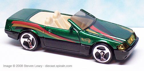 Mercedes 500SL  toy car collectible - Main Image 2